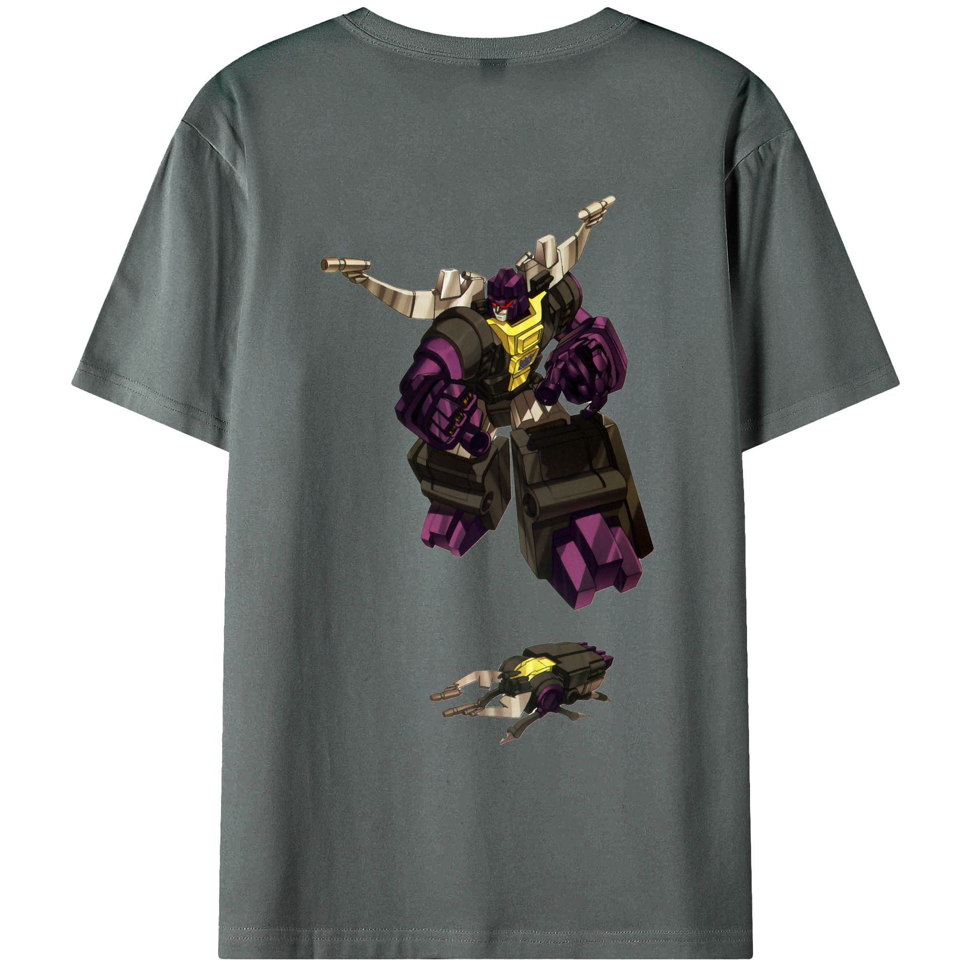 （画像用）  綿100％ メンズ半袖Tシャツ（バックプリント） 通気性